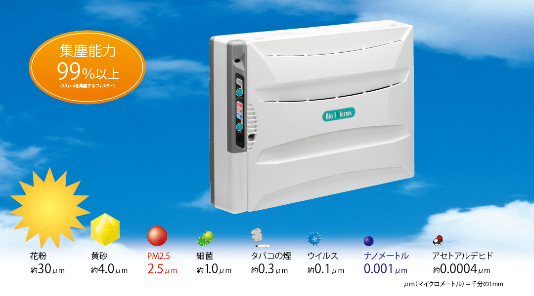 美しいアンデス電気 BM-H101A 空気清浄機・イオン発生器