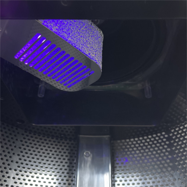 アンデス電気　空気清浄機バイオミクロンサークルプロ内部　ひかりクリスタの写真